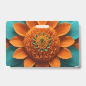 方向：プラスチックバッジ – 横Y バッジ (裏面)