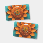 方向：プラスチックバッジ – 横Y バッジ (正面＆裏面)