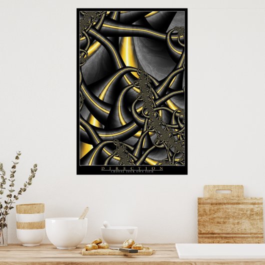 方向 ポスター (キッチン)