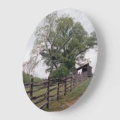 方向 ラージ壁時計 (傾斜)