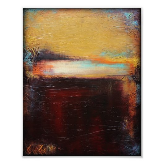 方向 – 抽象芸術アートプリント フォトプリント            (正面)