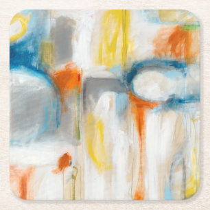 方向I スクエアペーパーコースター