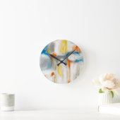 方向I ラウンド壁時計 (ホーム)