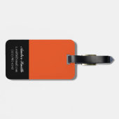 方向I ラゲッジタグ (裏面横)