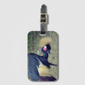 方法か"。おもしろいな鳥" 荷物のラベル ラゲッジタグ (正面縦)