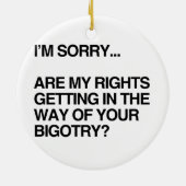 方法で得る私の権利はあります セラミックオーナメント (裏面)