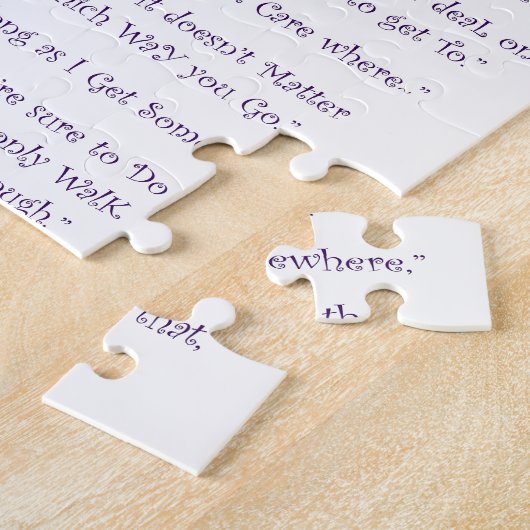 方法によってが行く重要ではありません ジグソーパズル (側面)