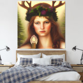 方法のエレン キャンバスプリント (インサイチュ (寝室))