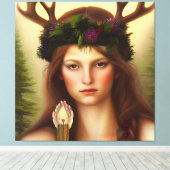 方法のエレン キャンバスプリント (インサイチュ (ウッドフロア))