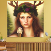 方法のエレン キャンバスプリント (インサイチュ (リビング))