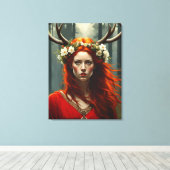 方法のエレン キャンバスプリント (インサイチュ (ウッドフロア))