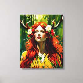 方法のエレン キャンバスプリント