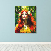 方法のエレン キャンバスプリント (インサイチュ (ウッドフロア))