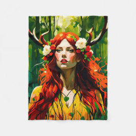 方法のエレン フリースブランケット