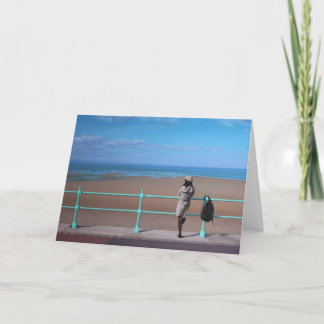 方法の停止。 ファインアートの挨拶状 カード