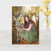 方法のElen カード (黄色い花)