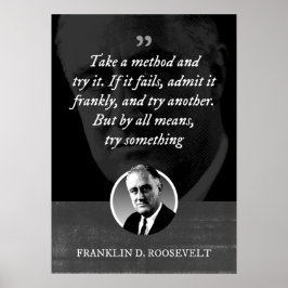 方法を取ってそれを試しなさい。否もし認せよ ポスター