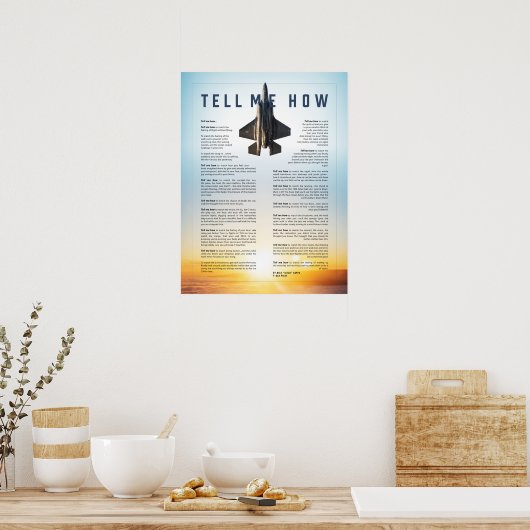 方法を教えて ポスター (キッチン)