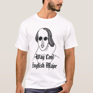 方法クールな英国の専攻学生Tシャツ Tシャツ