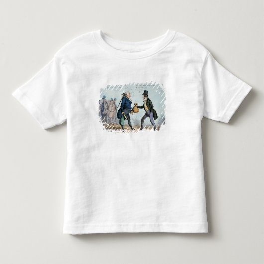 方法得るMP、1830年を7月19日作りました トドラーTシャツ (正面)