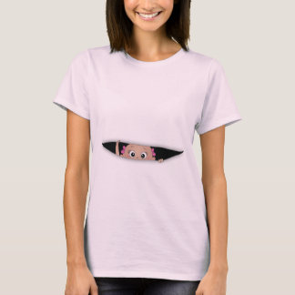 方法母性の上の女の赤ちゃん Tシャツ