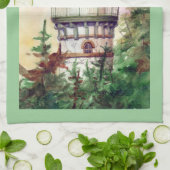 方法灯台タオルをつけて下さい キッチンタオル (折り畳み)