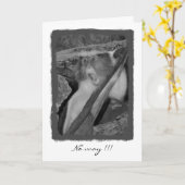 方法無し、誕生日! カード (黄色い花)