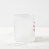 方法真実の生命 フロストグラスマグカップ (中央)