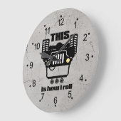 方法転が | 4x4オフロードロッククローラートラック ラージ壁時計 (傾斜)