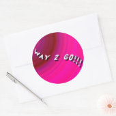 方法2は行きます! ステッカー (封筒)