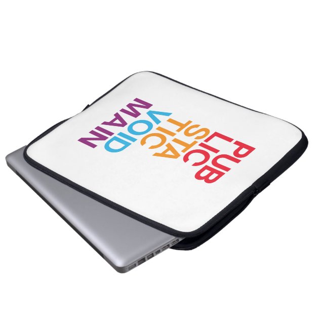 方法 ラップトップスリーブ (正面下部)