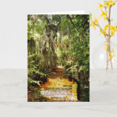 "方法、真実および生命" カード (黄色い花)