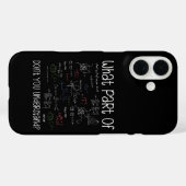 方程式のどこが分からない?数学 Case-Mate iPhoneケース (裏面 (横))
