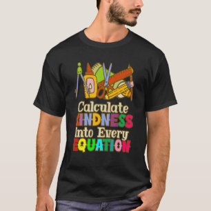方程式の数理に親切さを計算する Tシャツ