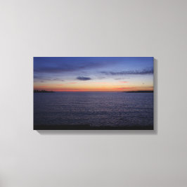 方解石で太陽が昇る キャンバスプリント