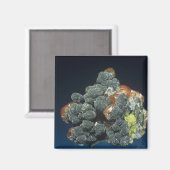 方解石のデクロイサイト マグネット (正面/裏面)