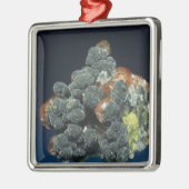 方解石のDescloizite メタルオーナメント (左)