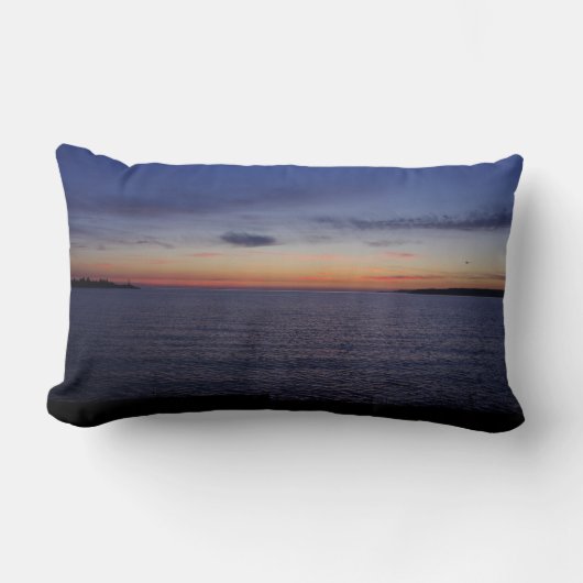 方解石サンライズ腰枕 ランバークッション (正面)