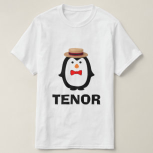 方針のペンギン Tシャツ