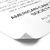 施モダン設に寄付を申し上げ結婚る ポスター (角)