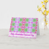 施政プロフェッショナル日 カード (黄色い花)