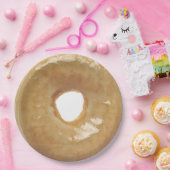 施釉ドーナツ紙プレート ペーパープレート (パーティー)