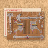 施錠室扉はがき ポストカード