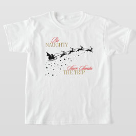 旅いけなの救クリスマスにサンタおもしろいさん Tシャツ