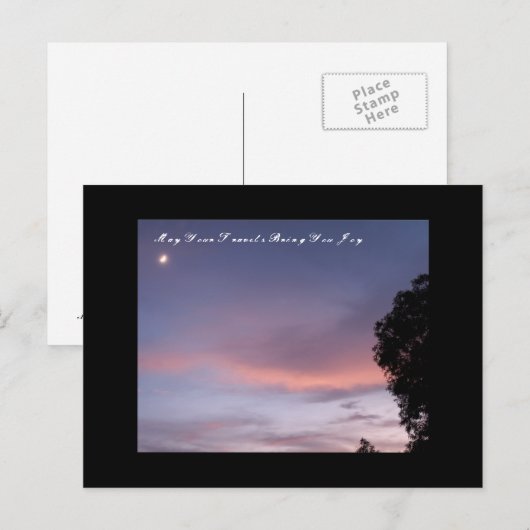 旅がお喜びを ポストカード (正面/裏面)