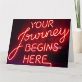 旅が始まる カード (正面)