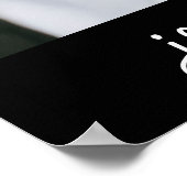 旅が始まるl名結婚の写真 ポスター (角)