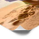 旅ごとに第一歩のビーチがインスパイア必要 ポスター (コーナー)