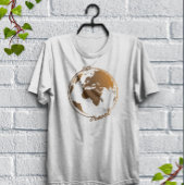 旅しよう |旅行好き |世界地図 Tシャツ