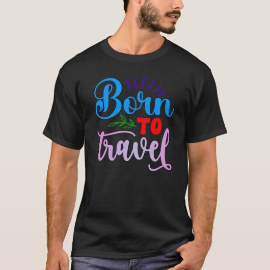 旅するように生きる Tシャツ (正面)